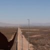 Overlooking Douglas, Arizona and Agua Prieta, Mexico from the U.S.-Mexico border wall.