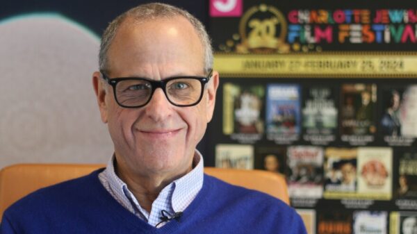 Photo of Jeff Turk, who is the chair of the selection committee at the Charlotte Jewish Film Festival. Photo taken in 2024.