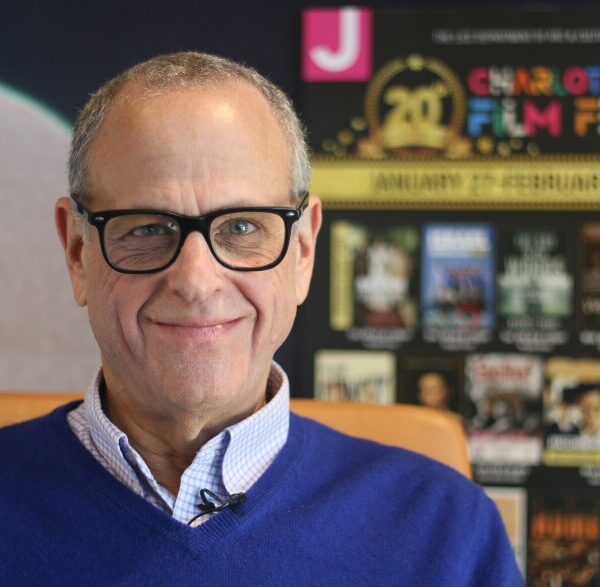 Photo of Jeff Turk, who is the chair of the selection committee at the Charlotte Jewish Film Festival. Photo taken in 2024.
