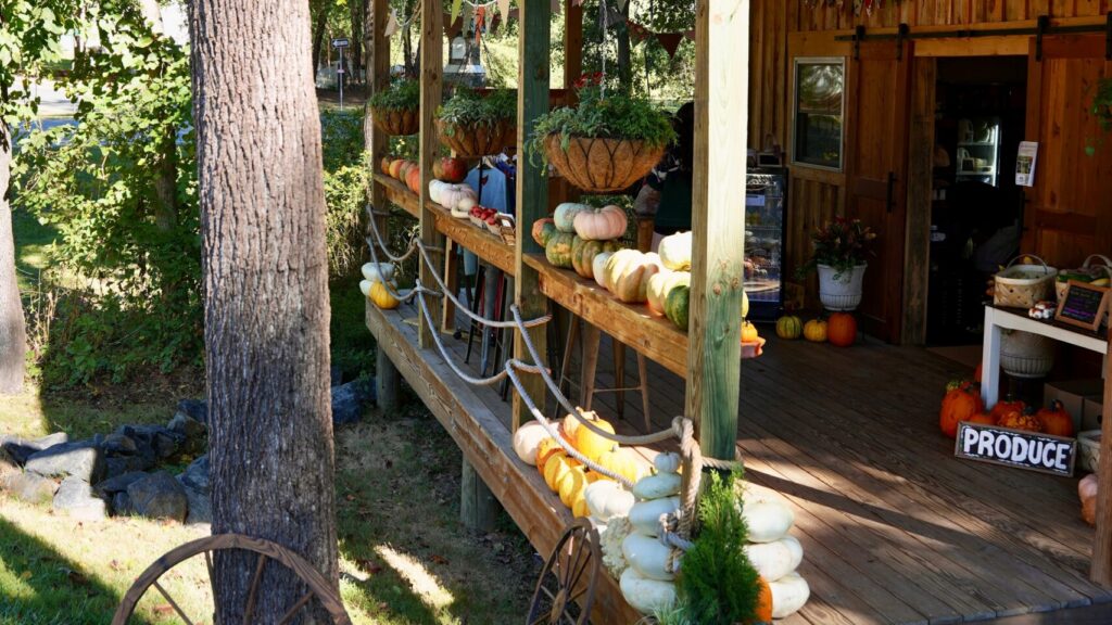 The entrance to The Farm Store in Rock Hill, South Carolina.