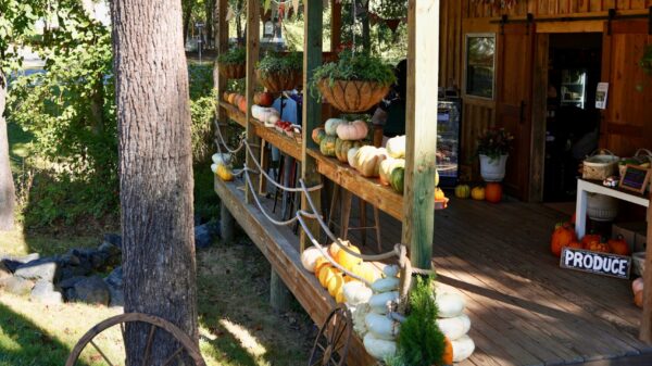 The entrance to The Farm Store in Rock Hill, South Carolina.