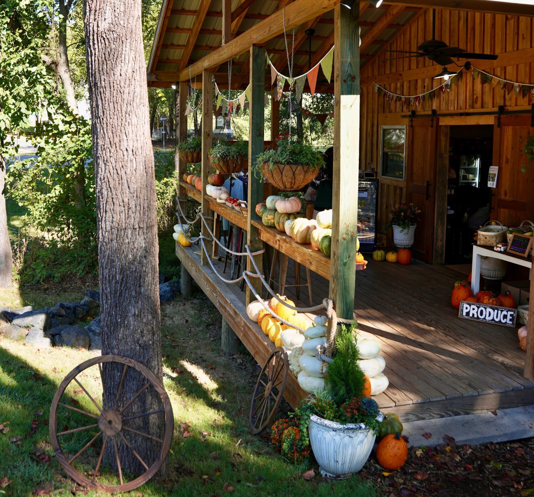 The entrance to The Farm Store in Rock Hill, South Carolina.